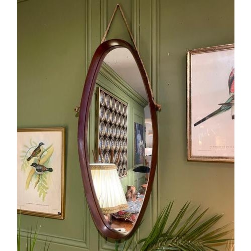 Vintage Scandinavian Mirror, 1960s, in Very Good conditions.