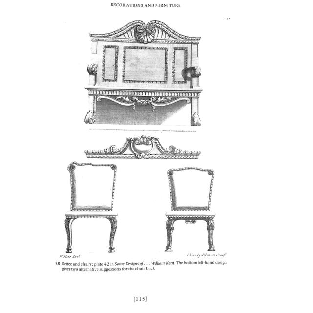 "William Kent: Architect, Designer, Painter, Gardener, 1685-1748" Book 1984 Wilson, Michael I For Sale - Image 11 of 11