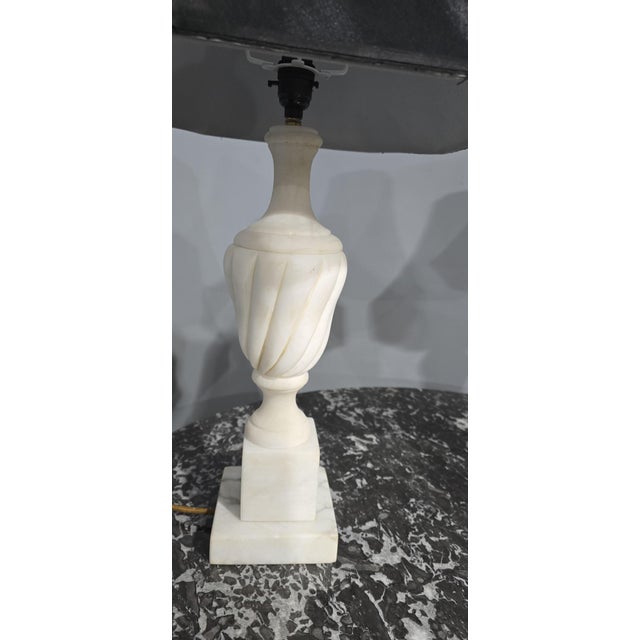 1920s Marble Table Lamps, 1920, Set of 2 For Sale - Image 5 of 11