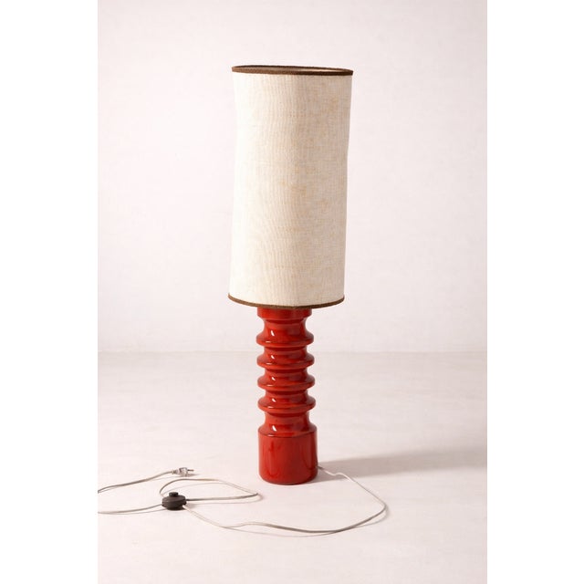 Ceramic Floor Lamp, Europe, 1970s For Sale - Image 6 of 6