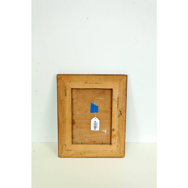 Figurative Unknown, Belgian Modernist Judaica Oil Portrait of a Rabbi For Sale - Image 3 of 3