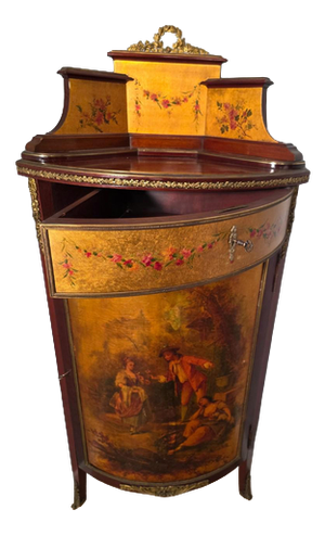 Antique French Corner Cupboard, 1900s
