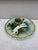 French Majolica asparagus and artichoke plate Salins, circa 1890.