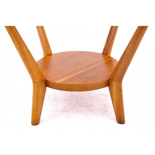 20th Century Walnut Table, Czech Republic, 1950s For Sale - Image 10 of 11