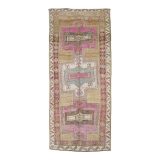 Turkish Vintage Rug 5'3" x 11'11" #21119 For Sale