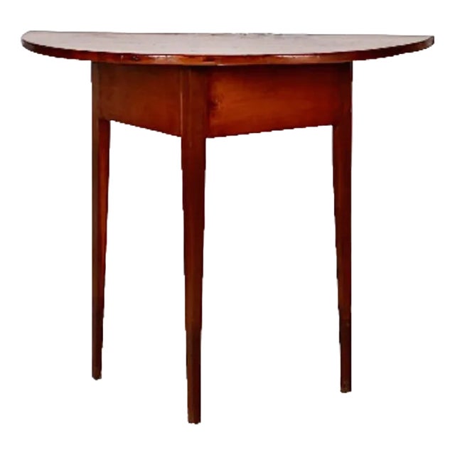 Shaker (Attributed) Demi-Lune Table For Sale