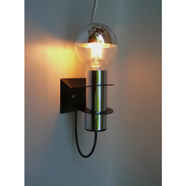 Plastic Space Age Wall Lights by Targetti Sankey, Italy, 1970s, Set of 2 For Sale - Image 7 of 16