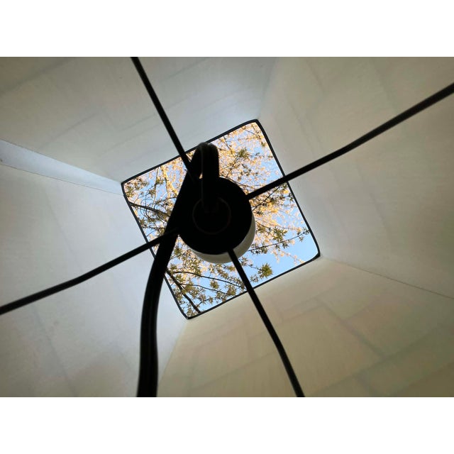 1950s Mid-Century Modern Geometric Pendant Light and Table Light Set ~ in the Style of Piet Mondrian For Sale - Image 12 of 12