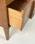 Mid-Century Modern Bassett "Zenith" Series Walnut Nightstand With Sculpted Geometric Pull For Sale - Image 6 of 13