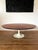 Mid-Century Modern Rosewood Tulip-Style Coffee Table in the Style of Eero Saarinen, C. 1970s For Sale In San Diego - Image 6 of 12