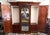 19th Century Flamed Mahogany Triple Wardrobe With Center Mirror & Fitted Interior For Sale In Raleigh - Image 6 of 18