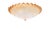 Glass Mid-Century Flush Mount attributed to Barovier & Toso, Italy, 1970s For Sale - Image 7 of 11