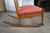 Antique Victorian Aesthetic Movement e.w. Godwin-Style Oak Rocking Chair Rocker For Sale - Image 13 of 13