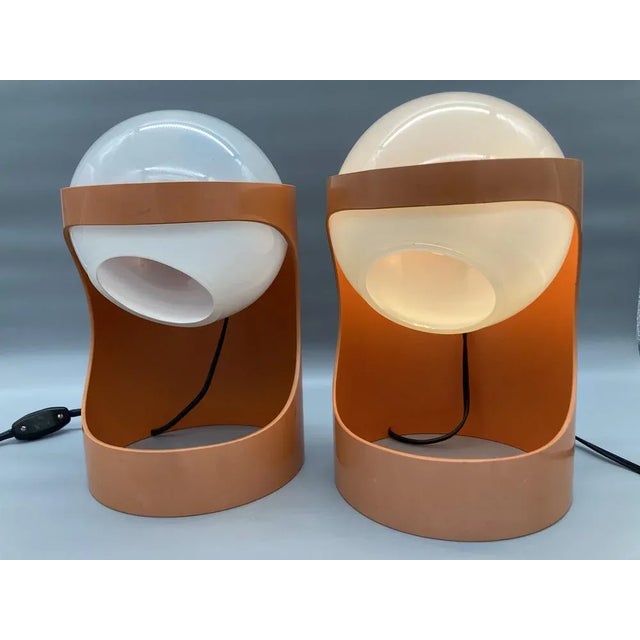 Space Age Guggerli Table Lamp by Rico & Rosmarie Baltensweiler, Switzerland, 1960s For Sale - Image 10 of 11