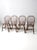 Vintage Dining Chairs Set of 4 For Sale - Image 4 of 11