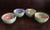 Contemporary Vintage Bob Mackie Colorful Floral Ceramic Bowls - Set of 4 For Sale - Image 3 of 11