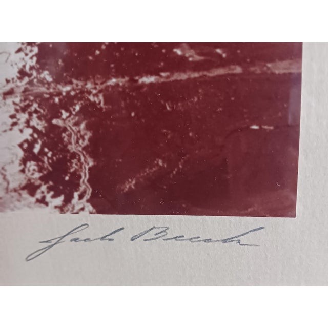 Jack Beech Signed Photograph - "Pirates Alley in the Rain" New Orleans French Quarter Vintage C. 1950 For Sale - Image 4 of 5