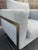 Lexington Winthrop Accent Chair With Gold Metal Frame For Sale In Denver - Image 6 of 8