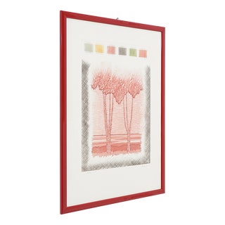 Mario Rossello, Composition, Etching and Aquatint, 1980s For Sale