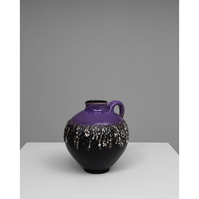 20th Century German Fat Lava Ceramic Jug For Sale - Image 18 of 18