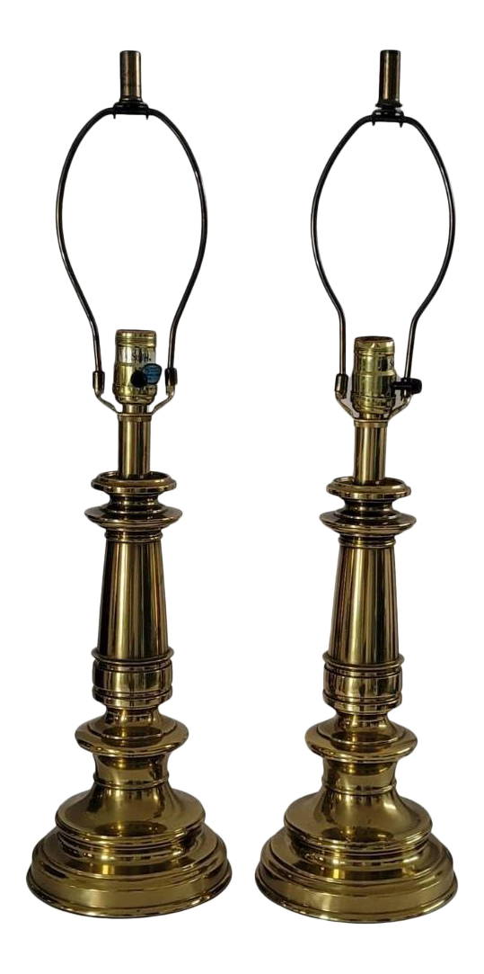 stiffel candlestick table lamps