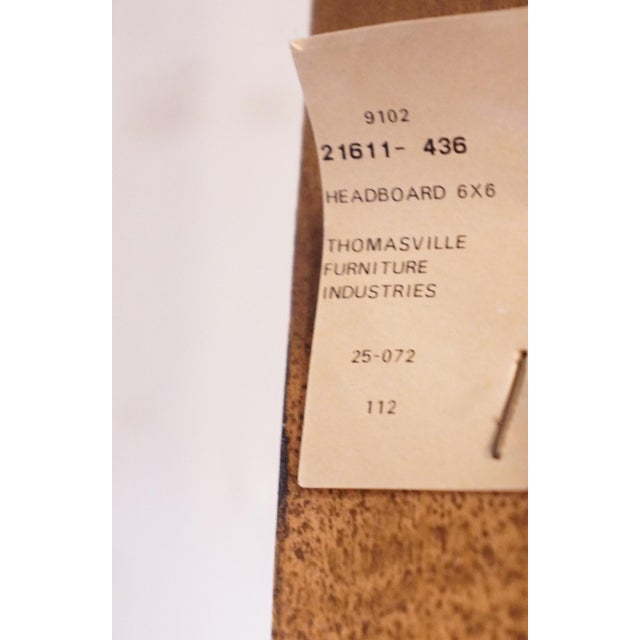 Wood Thomasville Furniture Fisher Park Collection King Size Headboard 21611-436 For Sale - Image 7 of 7