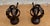 Pair of Spanish Forged-Iron Basket Andirons, circa 1900 For Sale - Image 11 of 15
