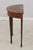 Hekman Furniture Hekman Mahogany Inlaid Demilune Table For Sale - Image 4 of 14