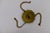 Cream 1960s "Fat Lava" Ceramic Drip Glaze Pendant Light For Sale - Image 8 of 9