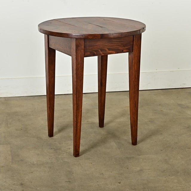 French 19th Century Walnut Side Table For Sale - Image 10 of 10