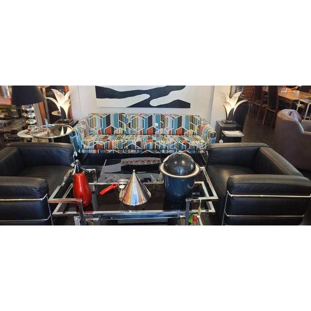 Milo Baughman Thayer Coggin Cantilever Chrome Sofa For Sale - Image 18 of 18