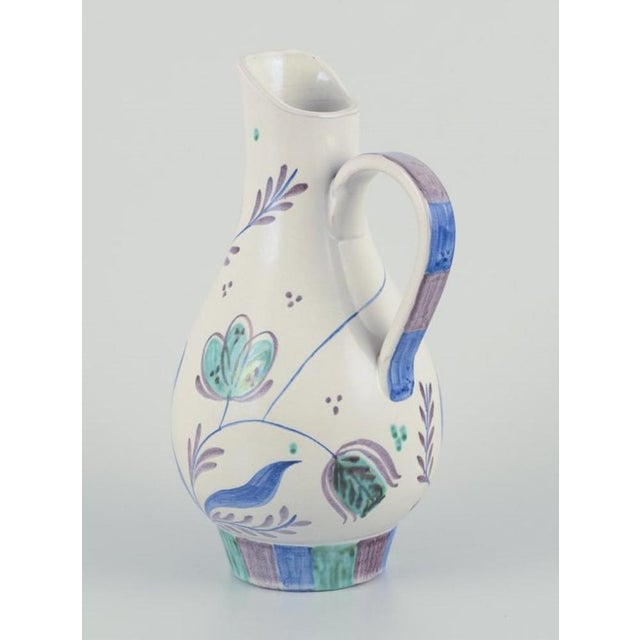 Vintage Swedish Ceramic Vase, 1960 For Sale - Image 6 of 9
