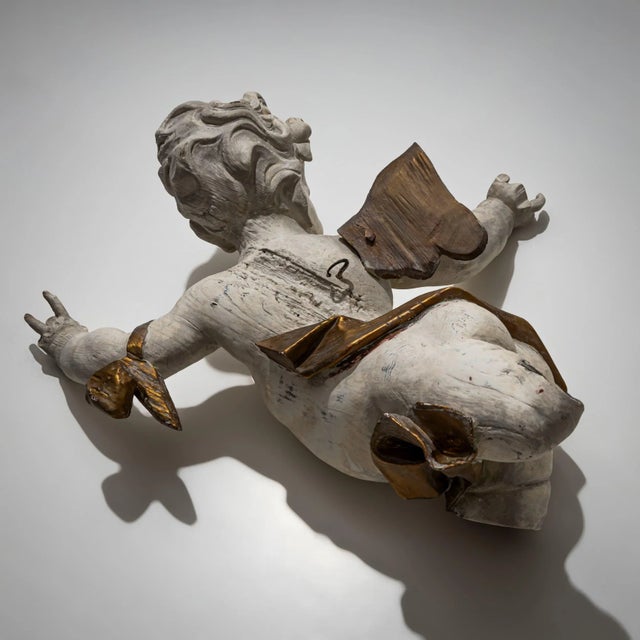 Baroque Angel, 18th Century For Sale - Image 6 of 8