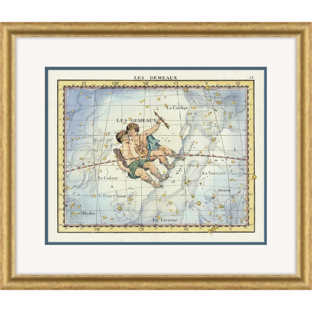Traditional Gemini Framed Art Print by David Phoenix For Sale - Image 3 of 3