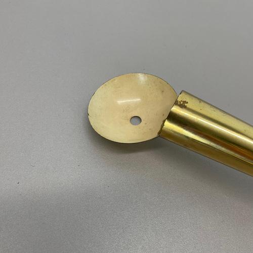 Brass Theatre Wall Sconce Light bin the style of Stilnovo and Gio Ponti, Italy, 1950s For Sale - Image 15 of 18