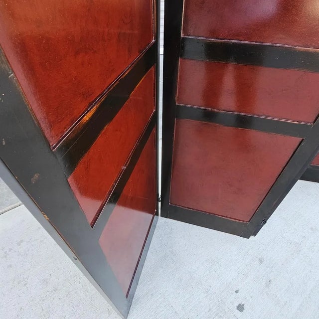 1990s French Wood Room Divider For Sale - Image 9 of 12