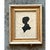 Vintage Silhouette Portrait in Gilt Frame For Sale - Image 4 of 13