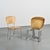 Set of six "Alu-Flex" chairs by Swiss designer Armin Wirth. Originally designed for a school, these chairs are stackable:...