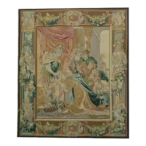 1990s Vintage Tapestry Depicting Royalty