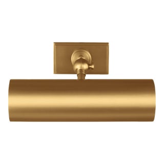 Chapman & Myers by Visual Comfort Studio Kenyon 10" Picture Light, Burnished Brass For Sale