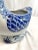 Ceramic 1990s Blue and White Ceramic Duck Cachepot Chinoiserie Bird Planter For Sale - Image 7 of 9