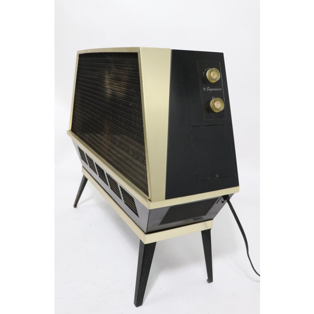 Mid Century Electric Space Heater Signature by Montgomery Ward 1950/1960's Chairish