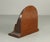 Brown Flame Mahogany Desk Clock Pocket Watch Base or Miniature Stand 2.75" Diameter For Sale - Image 8 of 17