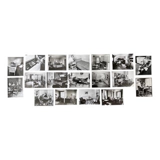Original Photos of Scandinavian Furniture, Sweden, 1951, Set of 18 For Sale