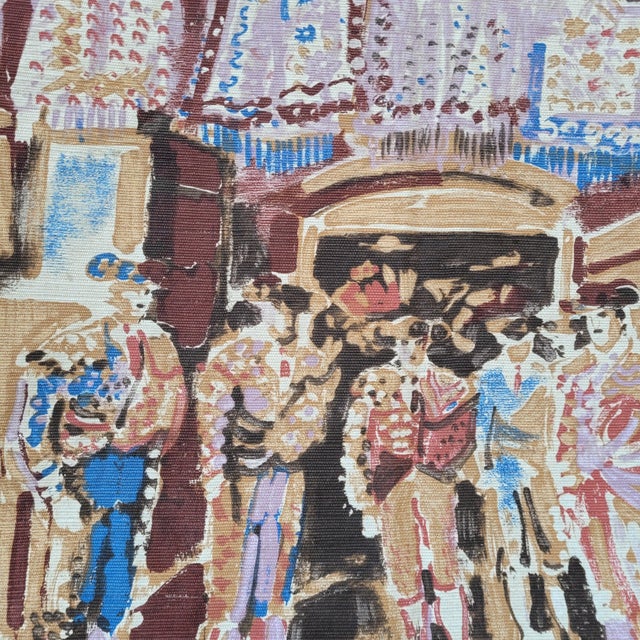 Tapestry with Bullfighting Tend Print by Julián Grau Santos, Spain, 20th Century For Sale - Image 11 of 18