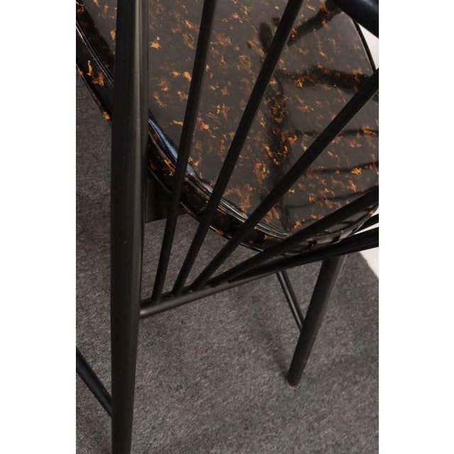 Pair of Swedish Modern Ebonized Beechwood Sunfeather Arm Chairs by Sonna Rosen For Sale - Image 14 of 18