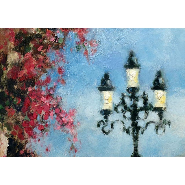 1990s John Kelly "Venice" Original Oil Painting Gondolas, Canals, Italy, For Sale - Image 5 of 7