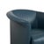 Wittmann Chair in Blue Leather from Wittmann For Sale - Image 4 of 13