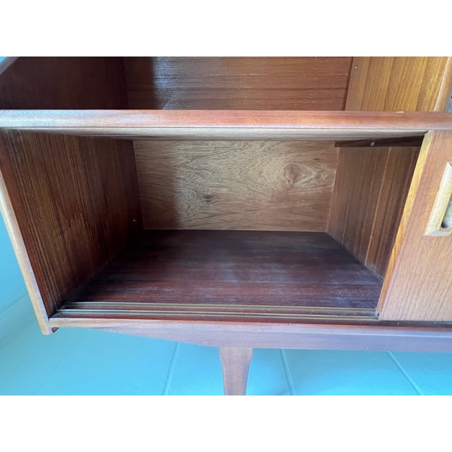 1960s Mid Century Danish Hutch For Sale - Image 5 of 6