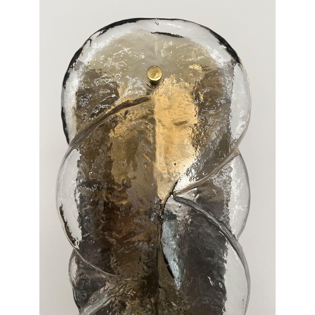 Mid-Century Modern Austrian Citrus Wall Sconces in Murano Glass by J. T. Kalmar for Kalmar, 1970s, Set of 5 For Sale - Image 9 of 18